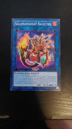 1st Edition Salamangreat Balelynx (LD10-EN012) Rare YuGiOh Card - Image 2