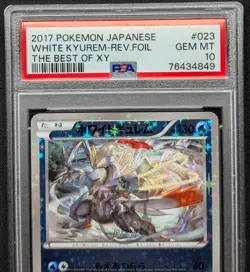 Pokemon 2017 Best of XY White Kyurem 023/171 Reverse Holo Card Gem Mint PSA 10 - Image 2