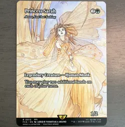 Princess Sarah 0015 Rare MTG Final Fantasy Through the Ages Azusa - Image 1