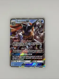 Pokemon Greninja GX SM197 Holo Black Star Promo Card - Image 1