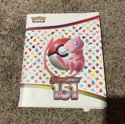 Pokemon TCG Scarlet & Violet 151 Binder Lot 9 Holo Full Art ex Mew + MTG - Image 1
