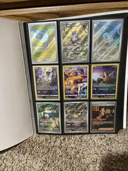 Pokemon TCG Scarlet & Violet 151 Binder Lot 9 Holo Full Art ex Mew + MTG - Image 2