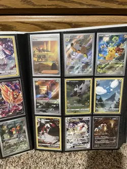 Pokemon TCG Scarlet & Violet 151 Binder Lot 9 Holo Full Art ex Mew + MTG - Image 4