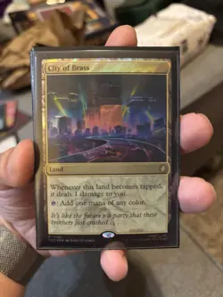 City of Brass (Surge Foil) - Commander: Teenage Mutant Ninja Turtles - Image 1