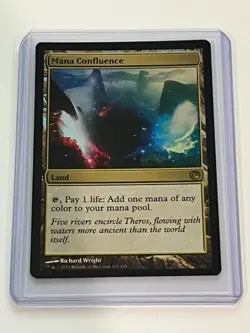 *foil MANA CONFLUENCE Journey Into Nyx MTG Magic the Gathering - Image 1