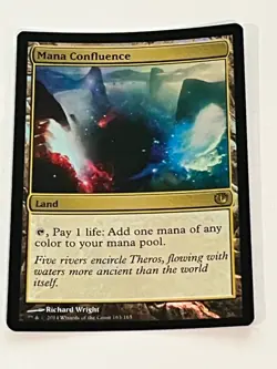 *foil MANA CONFLUENCE Journey Into Nyx MTG Magic the Gathering - Image 2