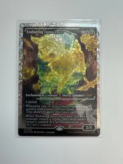 MTG Enduring Innocence SHOWCASE FRACTURED FOIL Duskmourn: House of Horror - Image 1