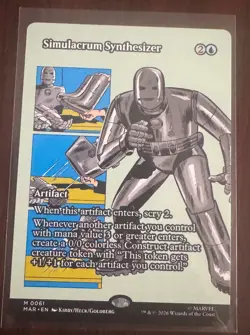 Simulacrum Synthesizer (Borderless) Marvel Universe Eternal-Legal Regular - Image 1