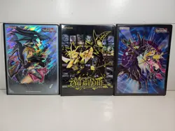 Yu-Gi-Oh 3 Binders Lot - Golden Duelist Collection Duelist Portfolio Binder 1996 - Image 2