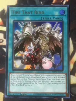 Yugioh: Ties The Bind - LEDE-EN053 - Ultra Rare - 1st Edition - NM - Image 1