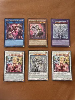 Yu-Gi-Oh! Lot Griffoh, Black Luster Soldier, Zenna’s, Aleister, Number 50, Etc - Image 4