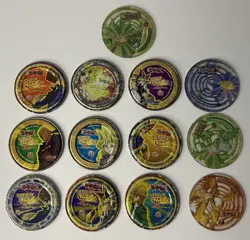 Yu-Gi-Oh Metalix Silver Crystal Tazos 1996 Rare Vintage Lot - Image 2
