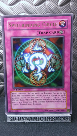 | Yugioh Spellbinding Circle MRL-006 1st ed Ultra Rare Magic Ruler LP/PL 🔥 | - Image 1