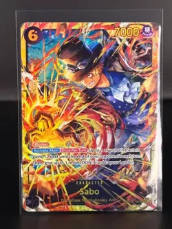 Sabo OP13-120 SEC - Carrying on His Will ONE PIECE English - NM/M - Image 1