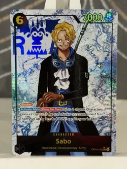 Sabo OP13-120 SEC Alt Art Carrying on His Will One Piece TCG English - Image 1