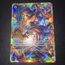 One Piece CCG: Sabo OP13-120 - Carrying On His Will - SEC - English - Image 1