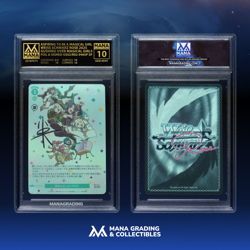Mana 10 Signed Weiss Schwarz Rose Gushing over Magical Girls OS02/R02-046SP SP - Image 2