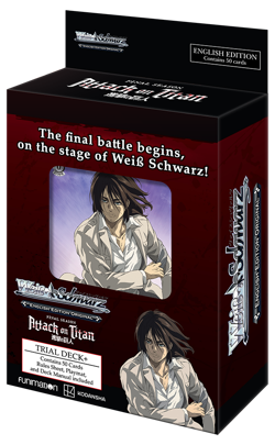 Trial Deck+ Plus Final Season Attack On Titan Weiss Schwarz English - Image 1