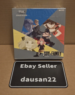 English Spy X Family Booster Box Weiss Schwarz New Sealed TCG Trading Card Game - Image 1