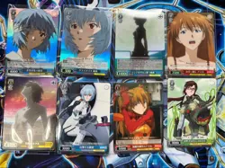 Evangelion Weiss Schwarz Akagi Asuka Deck Parts Set IR 1st Edition Japanese - Image 1