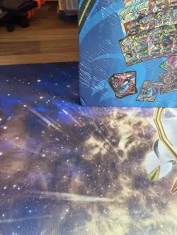2x Pokemon TCG Mega Charizard X ex Ultra-Premium Collection UPC 1 rip, 1 dent - Image 3