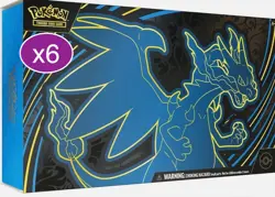 LOT OF 6 SEALED Pokemon TCG - Mega Charizard X ex Ultra Premium Collection - Image 1