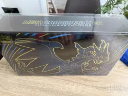 Pokemon TCG - Mega Charizard X EX Ultra Premium Collection UPC with plastic case - Image 1