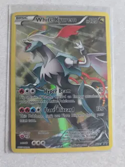 White Kyurem (Full Art Promo) XY81 Holo Promo XY Promo Pokemon Lightly Played - Image 1