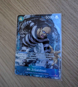 Mr.3(Galdino) (056) (Alternate Art) OP16-056 The Time of Battle Foil - Image 1