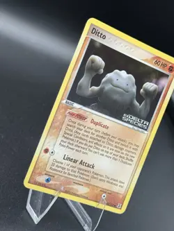 Pokemon Card - Ditto Geodude 62/113 EX Delta Species Reverse Holo - NM - Image 2
