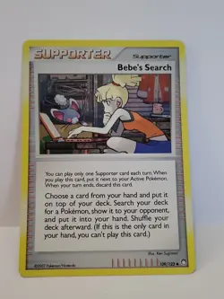 Bebe's Search 109/123 Holo Pokemon Card Mysterious Treasurer's - Image 1