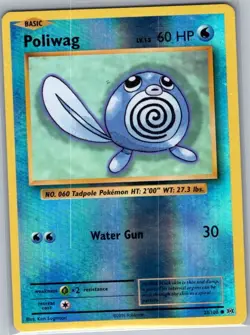Poliwag 23/108 Reverse Holo XY - Evolutions - Pokemon Card - NM - Image 1