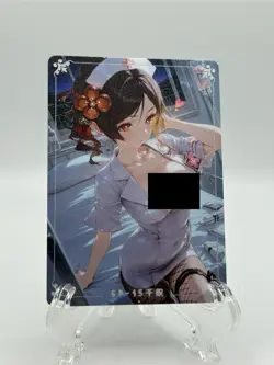 Chiori SP-15 Nurse Illustration Reluctant Card Set Genshin Impact - Image 1