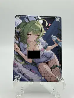 Collei SP-12 Nurse Illustration Reluctant Card Set Genshin Impact - Image 1