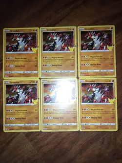 Pokemon TCG Groudon x6 Holo Rare Card 17/25 Celebrations *Check Photos* - Image 1