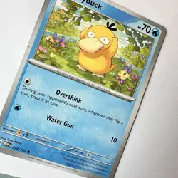 Psyduck Pokemon TCG Lot 4 English Standard Water Type Common Cards - Image 3