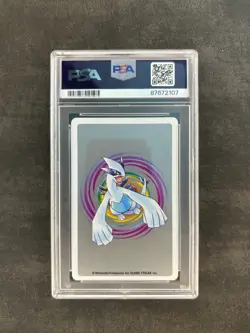 2000 POKEMON SILVER VERSION POKER PLAYING CARDS 3 OF CLUBS #048 VENONAT PSA 10 - Image 2