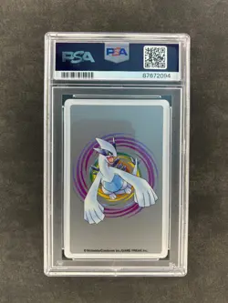 2000 POKEMON SILVER VERSION POKER PLAYING CARDS 4 OF DIAMONDS 109 SEEL PSA 10 - Image 2