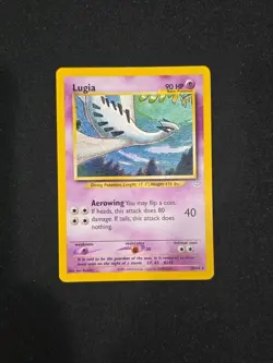 Pokemon Lugia Neo Revelation Rare Card 20/64 English LP - Image 1