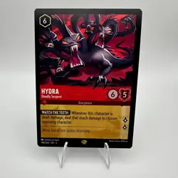 Disney Lorcana Hydra 108/204 Legendary Deadly Serpent Non-Foil Card - Image 1
