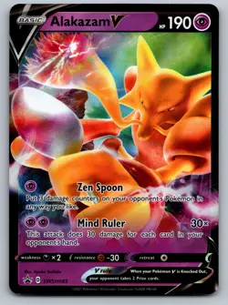 Alakazam V - SWSH083 Psychic Promo SWSH: Sword & Shield Promo Cards NM - Image 1