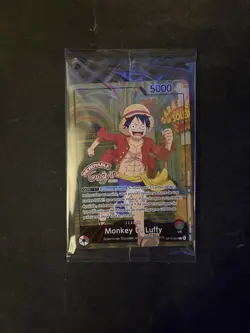 [Exclusive] Luffy Musee Grevin OP13-001 One Piece Promo Card - Image 1
