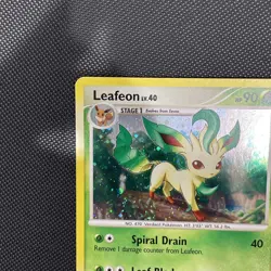 Pokemon Leafeon 24/100 Majestic Dawn Rare Holo 2008 English TCG Card - Image 4