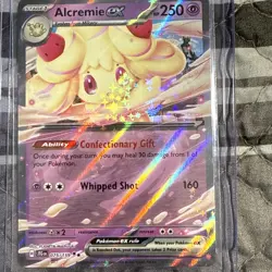 Alcremie EX 075/159 Journey Together Double Rare Pokemon TCG Card - Image 2