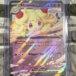 Alcremie EX 075/159 Journey Together Double Rare Pokemon TCG Card - Image 3