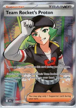Team Rocket's Proton 227/182 SV10: Destined Rivals - Pokemon Card - NM - Image 1