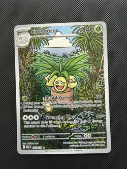 Pokemon Card Exeggutor 135/132 Illustration Rare Mega Evolution Base Set NM - Image 1