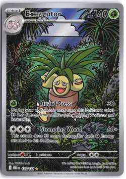 Exeggutor 135/132 Illustration Rare Mega Evolution Pokemon NM - Image 1