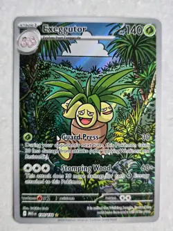 Exeggutor Holo Pokemon Card 135/132 ME01 Mega Evolution Illustration Rare NM/M - Image 1