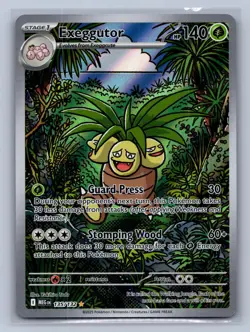 Exeggutor 135/132 Illustration Rare Mega Evolution Pokemon NM - Image 2